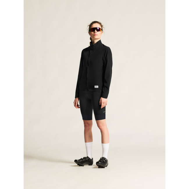 Craft Endur Light Wind Jacket W – Geacă de vânt de ciclism ușoară - Negru