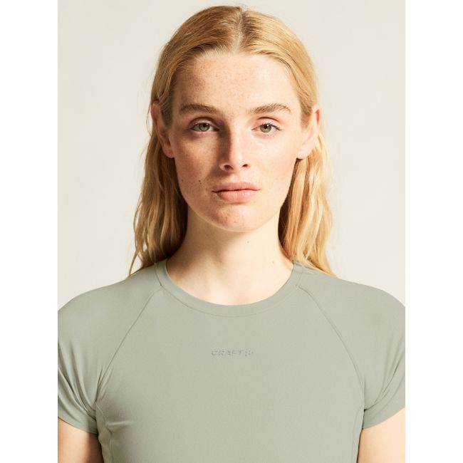 Craft Hypervent Cropped Tee W – Tricou scurt de alergare - Gri