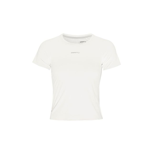 Craft Hypervent Cropped Tee W – Tricou scurt de alergare - Alb