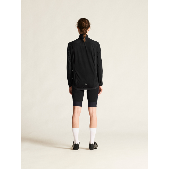 Craft Endur Light Wind Jacket W – Geacă de vânt de ciclism ușoară - Negru
