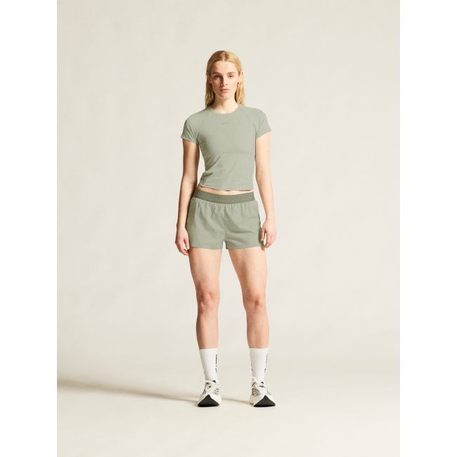 Craft Hypervent Cropped Tee W – Tricou scurt de alergare - Gri