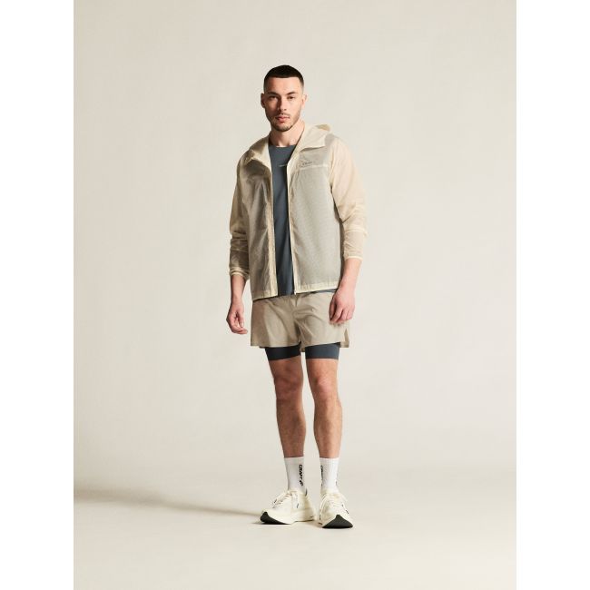 Craft Hypervent Light Wind Jacket – Geacă de vânt de alergare ultraușoară - Alb