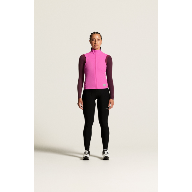Craft Endur Light Wind Vest W – Vestă de vânt de ciclism ușoară - Roz