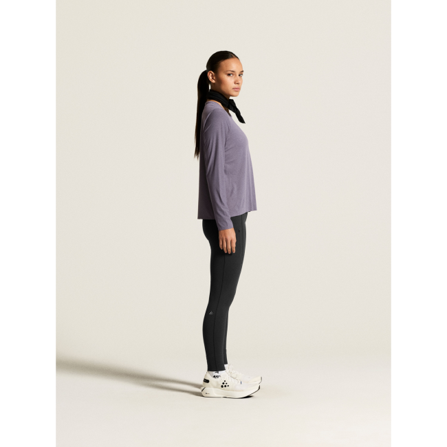 Craft Hypervent Longsleeve W – Bluză de alergare cu mânecă lungă - Mov