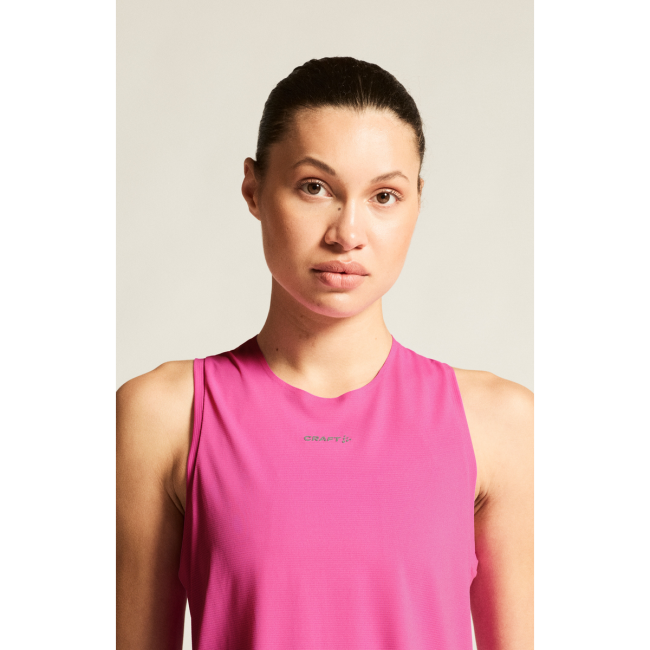 Craft Hypervent Singlet W – Maiou de alergare - Roz