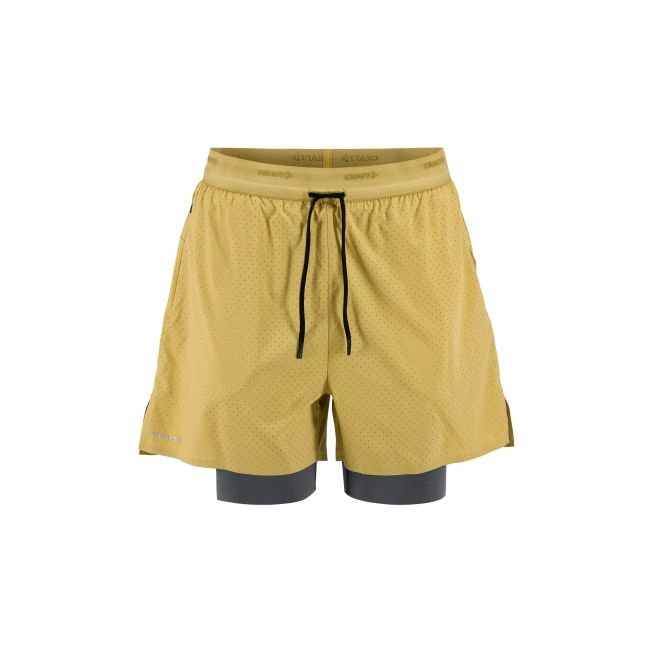Craft Hypervent 2-in-1 Shorts – Pantaloni scurți de alergare 2 în 1 - Verde