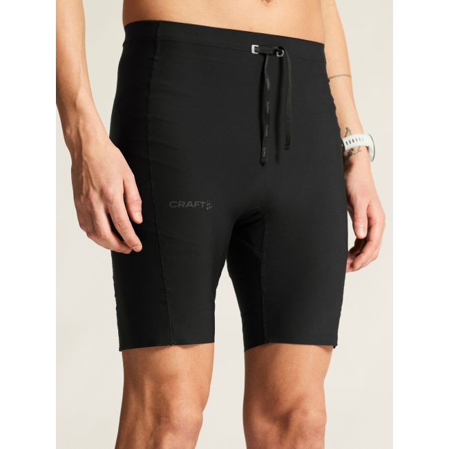 Craft Hypervent Short Tights – Colanți scurți de alergare - Negru