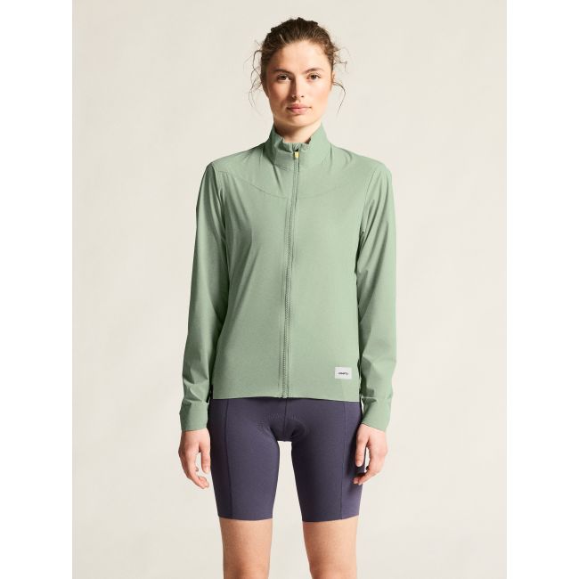 Craft Endur Light Wind Jacket W – Geacă de vânt de ciclism ușoară - Verde