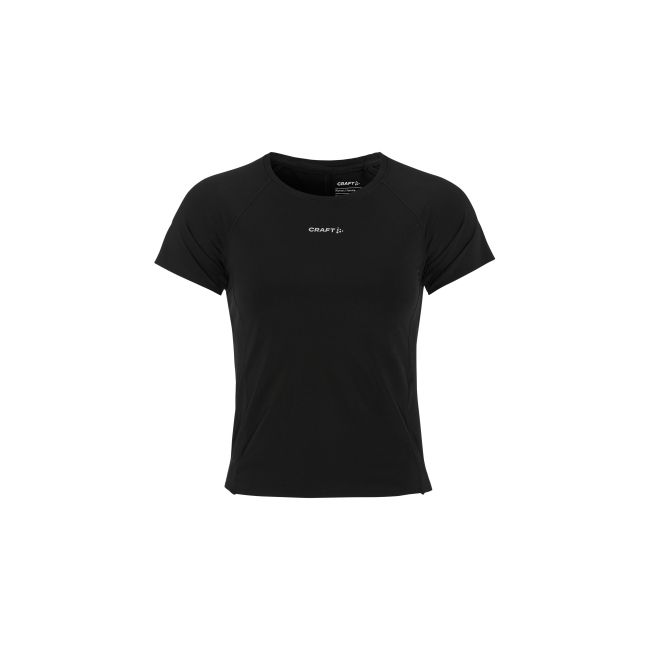 Craft Hypervent Cropped Tee W – Tricou scurt de alergare - Negru