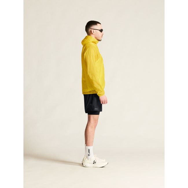 Craft Hypervent Light Wind Jacket – Geacă de vânt de alergare ultraușoară - Galben