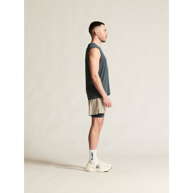 Craft Hypervent 2-in-1 Shorts – Pantaloni scurți de alergare 2 în 1 - Bej