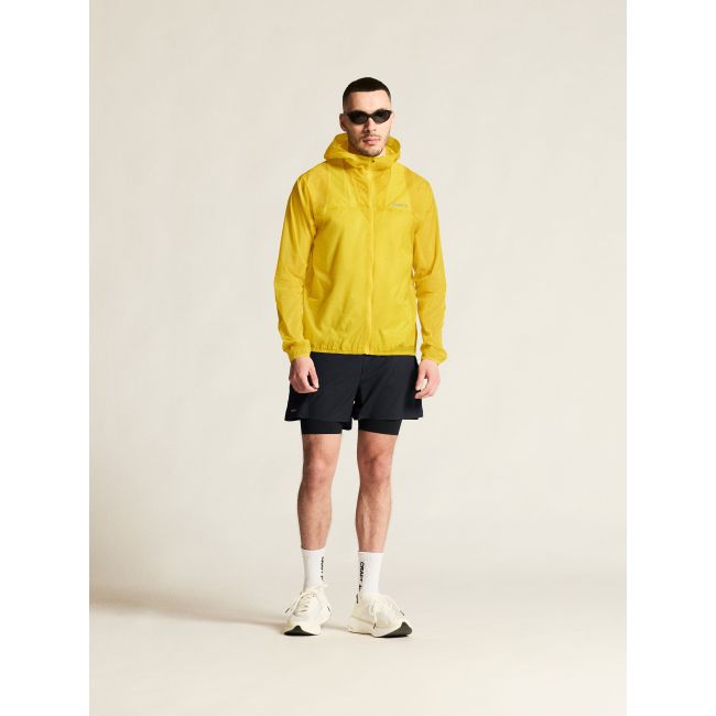 Craft Hypervent Light Wind Jacket – Geacă de vânt de alergare ultraușoară - Galben