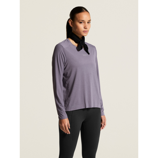 Craft Hypervent Longsleeve W – Bluză de alergare cu mânecă lungă - Mov