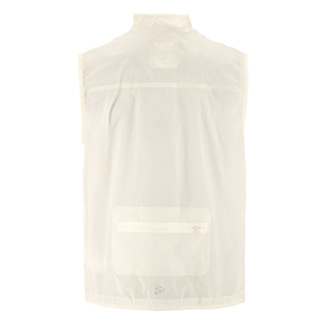 Craft Hypervent Light Wind Vest – Vestă de vânt de alergare ultraușoară - Alb