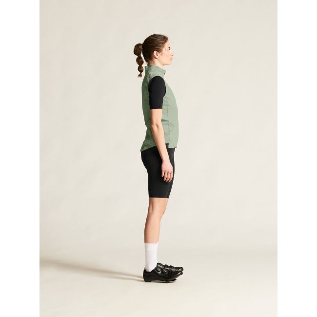 Craft Endur Light Wind Vest W – Vestă de vânt de ciclism ușoară - Verde