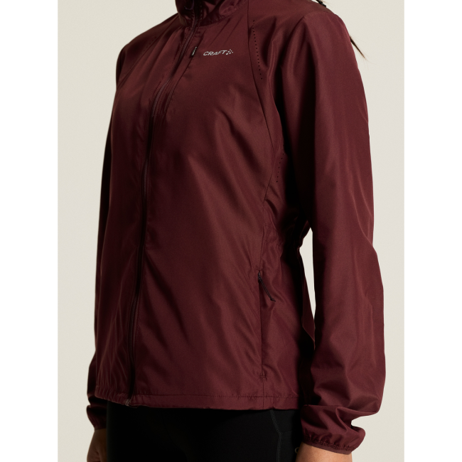 Craft Essence Wind Jacket 2 W – Geacă de vânt de alergare - Roșu