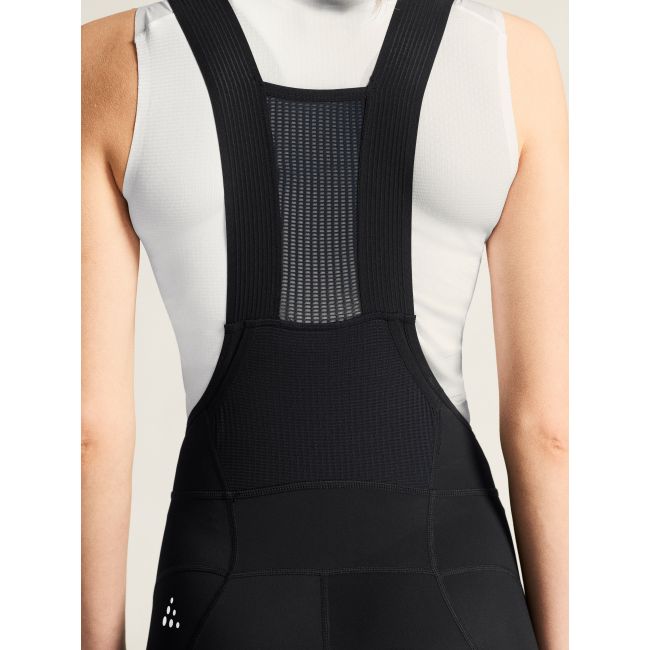 Craft Endur Cargo Bib Shorts C1 W – Pantaloni scurți de ciclism cargo cu bretele, bazon C1 - Negru