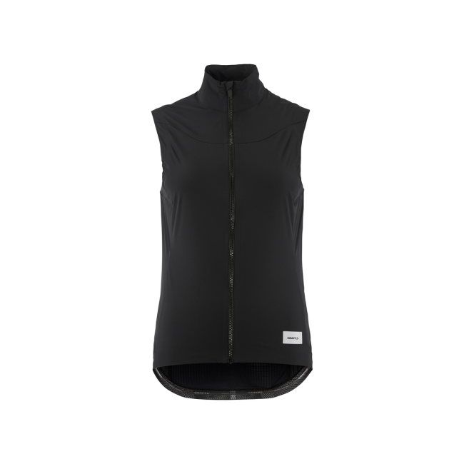 Craft Endur Light Wind Vest W – Vestă de vânt de ciclism ușoară - Negru