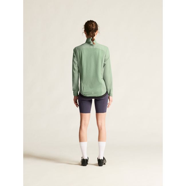 Craft Endur Light Wind Jacket W – Geacă de vânt de ciclism ușoară - Verde