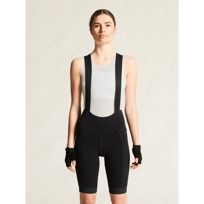 Craft Endur Cargo Bib Shorts C3 W – Pantaloni scurți de ciclism cargo cu bretele - Negru