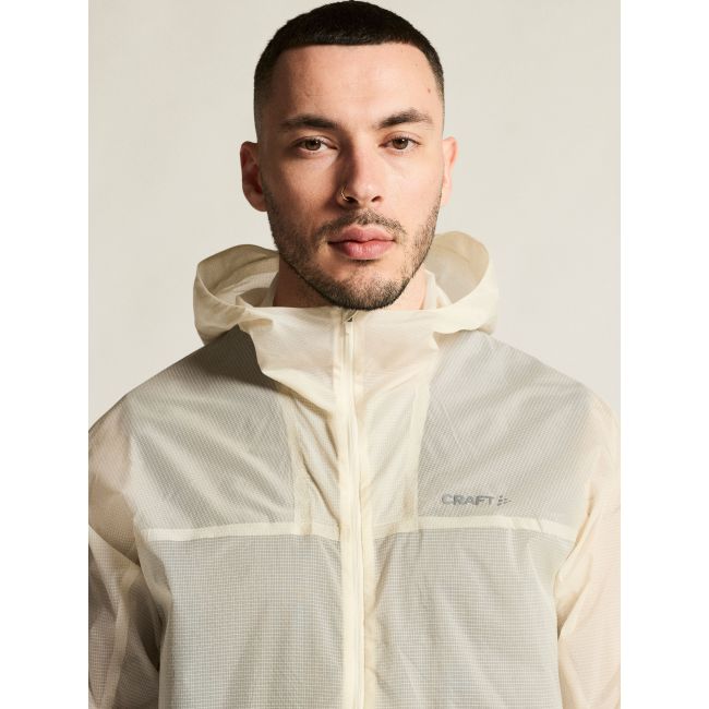 Craft Hypervent Light Wind Jacket – Geacă de vânt de alergare ultraușoară - Alb