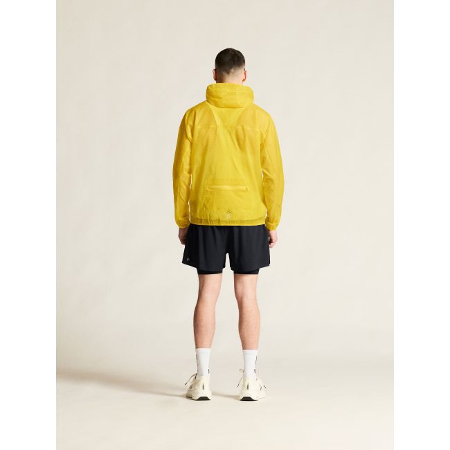 Craft Hypervent Light Wind Jacket – Geacă de vânt de alergare ultraușoară - Galben