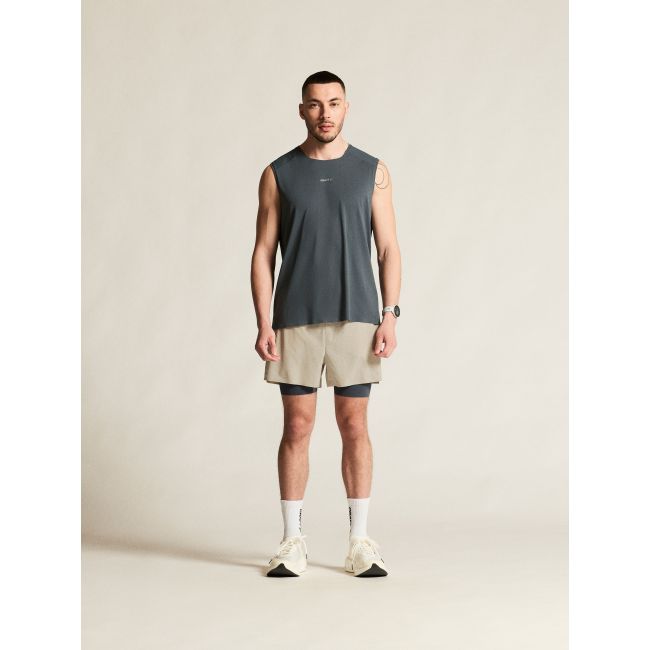 Craft Hypervent 2-in-1 Shorts – Pantaloni scurți de alergare 2 în 1 - Bej