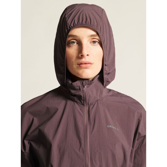 Craft Hypervent Oversized Wind Jacket W – Geacă de vânt de alergare oversize - Mov