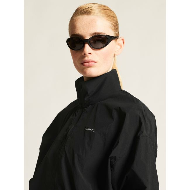 Craft Hypervent Oversized Wind Jacket W – Geacă de vânt de alergare oversize - Negru