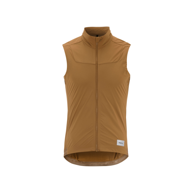 Craft Endur Light Wind Vest – Vestă de vânt de ciclism ușoară - Maro