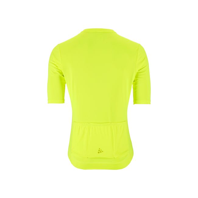 Craft Endur Logo Jersey – Tricou de ciclism cu logo - Galben