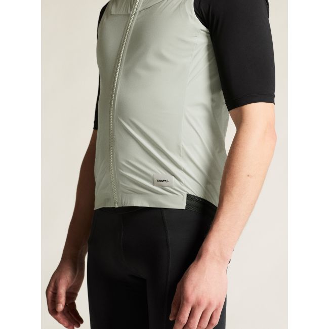 Craft Endur Light Wind Vest – Vestă de vânt de ciclism ușoară - Gri