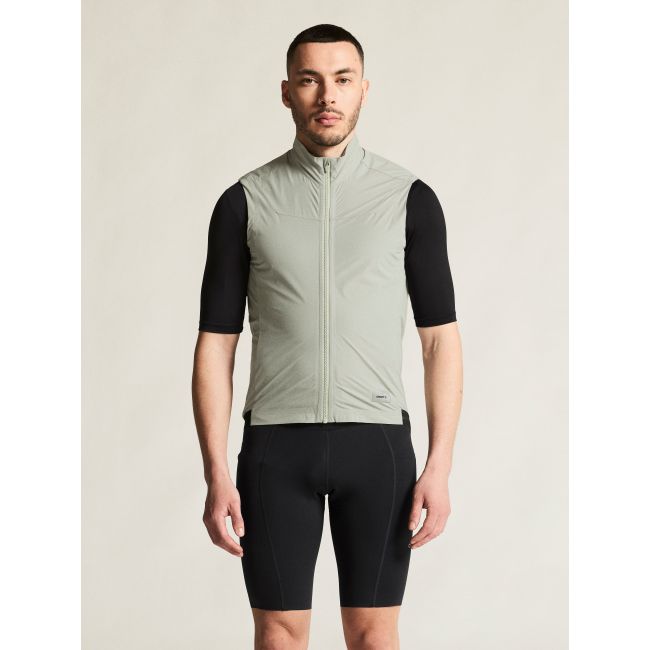 Craft Endur Light Wind Vest – Vestă de vânt de ciclism ușoară - Gri