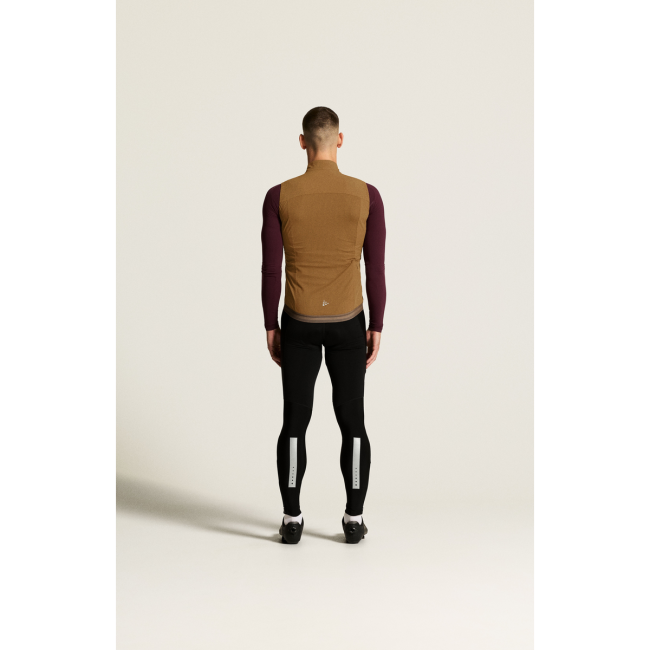 Craft Endur Light Wind Vest – Vestă de vânt de ciclism ușoară - Maro
