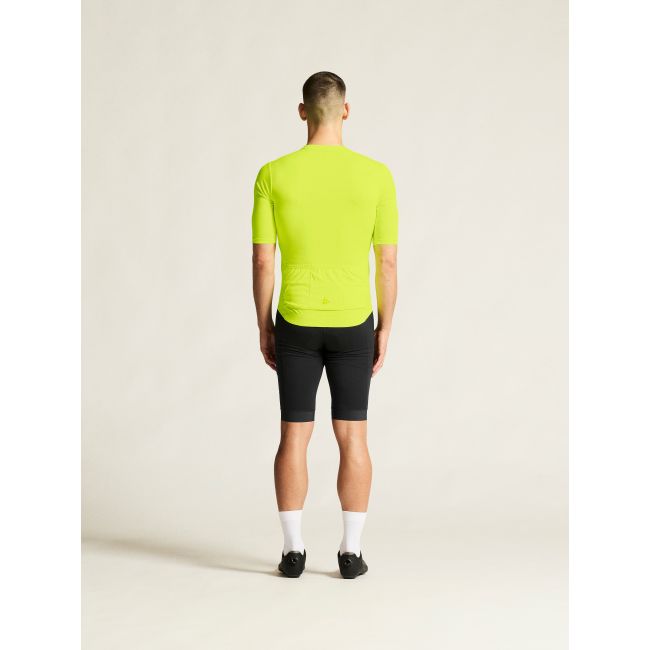 Craft Endur Logo Jersey – Tricou de ciclism cu logo - Galben