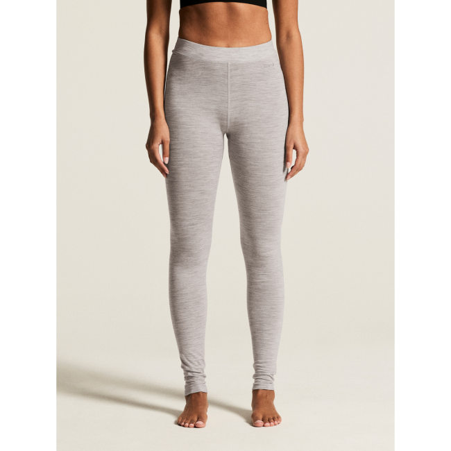 Craft Wool 95 Pants W – Pantaloni strat de bază din lână merinos 95% - Gri