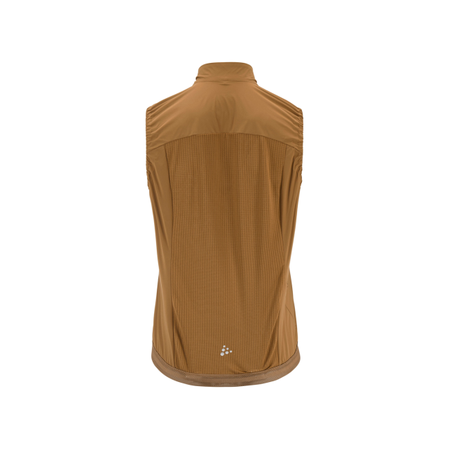 Craft Endur Light Wind Vest – Vestă de vânt de ciclism ușoară - Maro