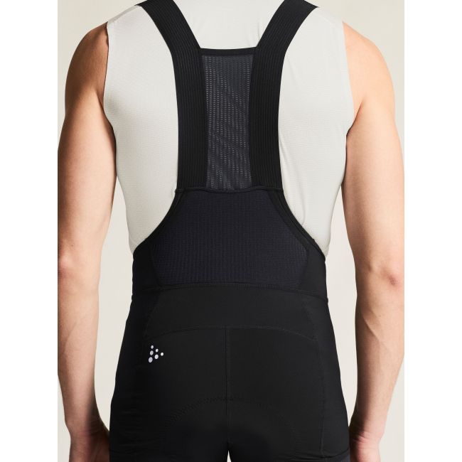 Craft Endur Cargo Bib Shorts C1 – Pantaloni scurți de ciclism cargo cu bretele, bazon C1 - Negru