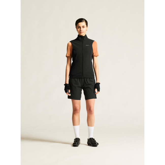 Craft Everyday Thermal Wind Vest W – Vestă de ciclism caldă anti-vânt - Negru