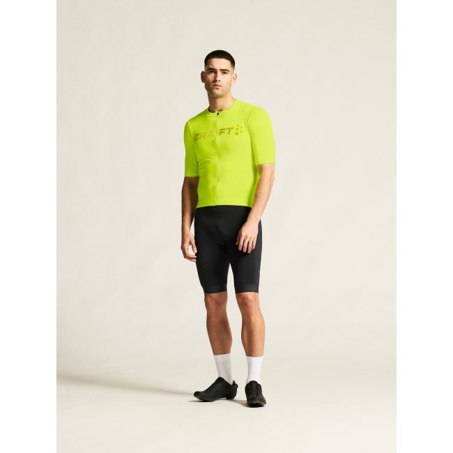 Craft Endur Logo Jersey – Tricou de ciclism cu logo - Galben