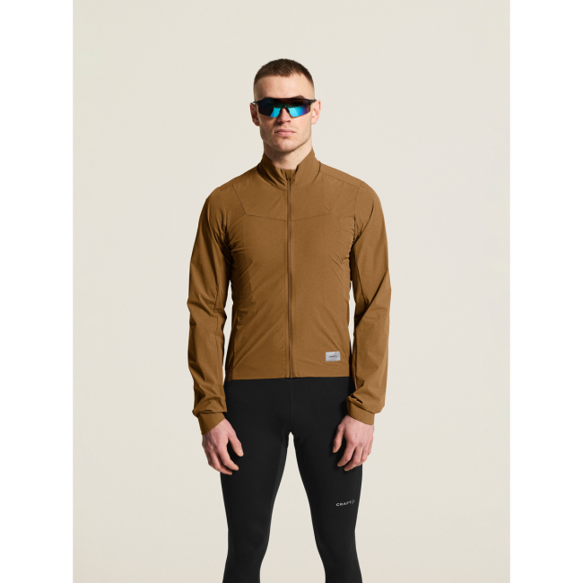 Craft Endur Light Wind Jacket – Geacă de vânt de ciclism ușoară - Maro