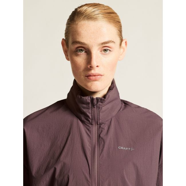 Craft Hypervent Oversized Wind Jacket W – Geacă de vânt de alergare oversize - Mov