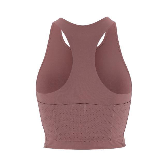 Craft Hypervent Cropped Pocket Singlet W – Top scurt de alergare cu buzunare - Mov