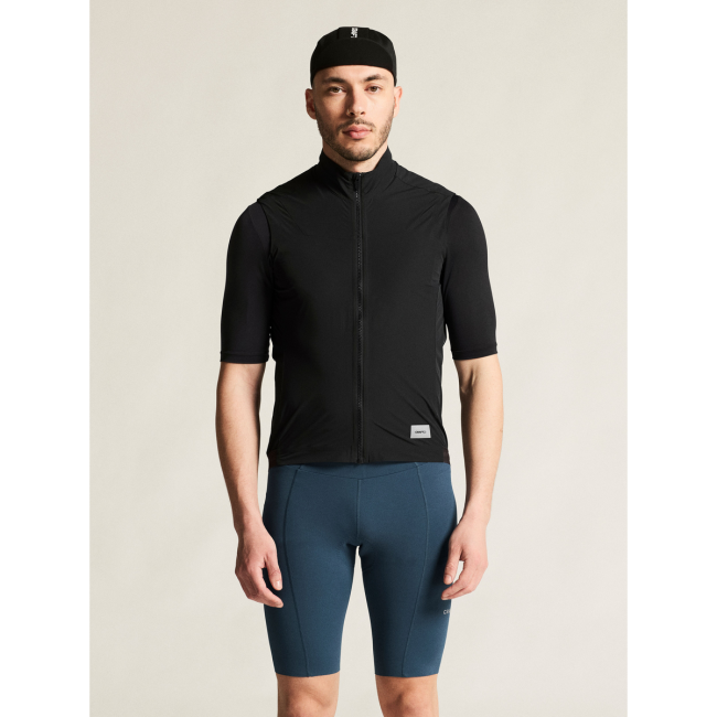 Craft Endur Light Wind Vest – Vestă de vânt de ciclism ușoară - Negru