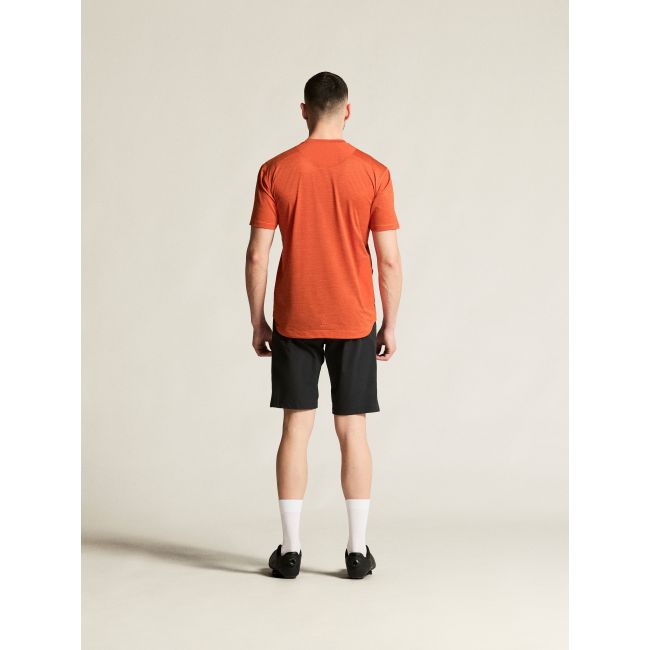 Craft Everyday HZ SS Jersey – Tricou de ciclism cu fermoar scurt - Roșu