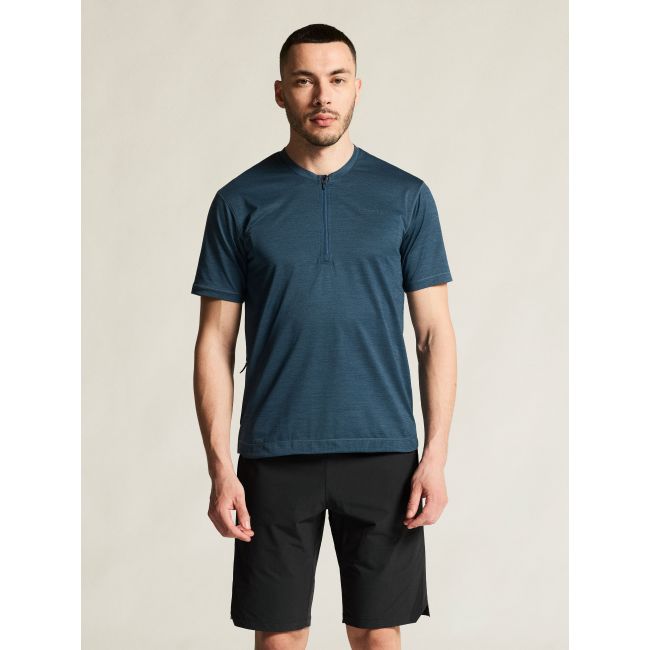 Craft Everyday HZ SS Jersey – Tricou de ciclism cu fermoar scurt - Albastru