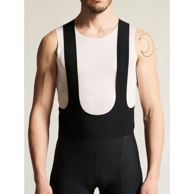 Craft Endur Aero Bib Shorts C1 – Pantaloni scurți de ciclism aero cu bretele, bazon C1 - Negru