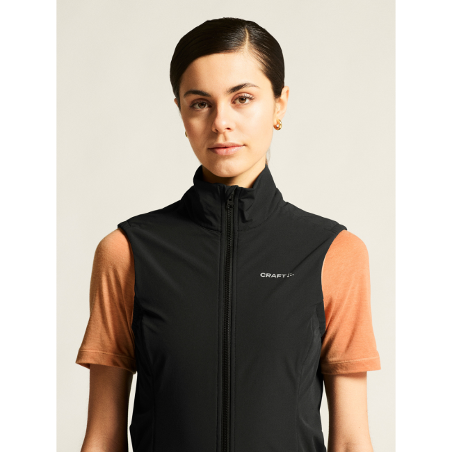 Craft Everyday Thermal Wind Vest W – Vestă de ciclism caldă anti-vânt - Negru