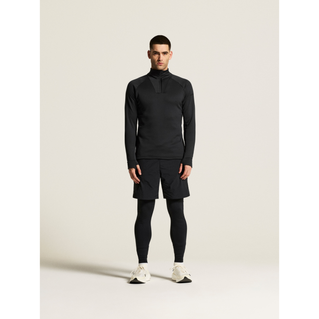 Craft Explore Power Fleece Half Zip – Bluză fleece elastică cu fermoar scurt - Negru