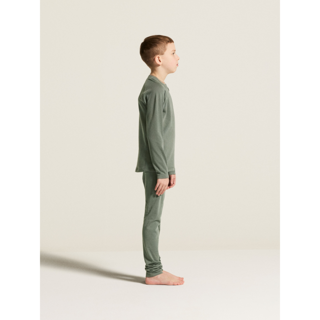 Craft Thermal Baselayer Set 2 Junior – Set strat de bază termic pentru copii - Verde